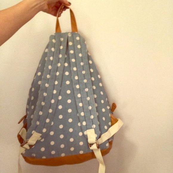 Polka dot backpack Nila Anthony (NWOT) main image 10
